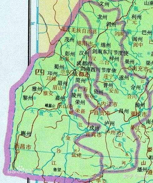 为什么四川盆地的中心城市是位于盆地边缘的成都,重庆