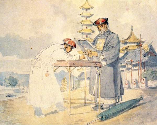 古代外国使节进京有什么感慨?