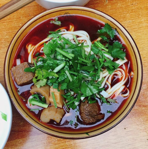 早上就是一碗牛肉面