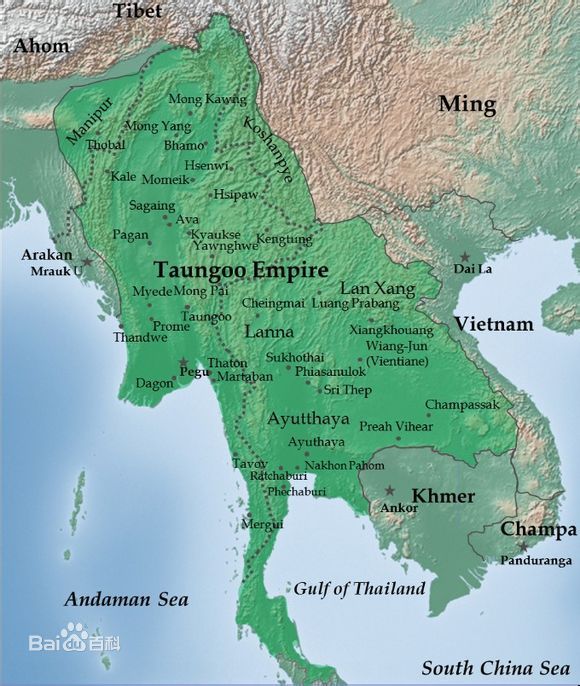 越南老挝柬埔寨泰国缅甸是出于什么原因得不到统一