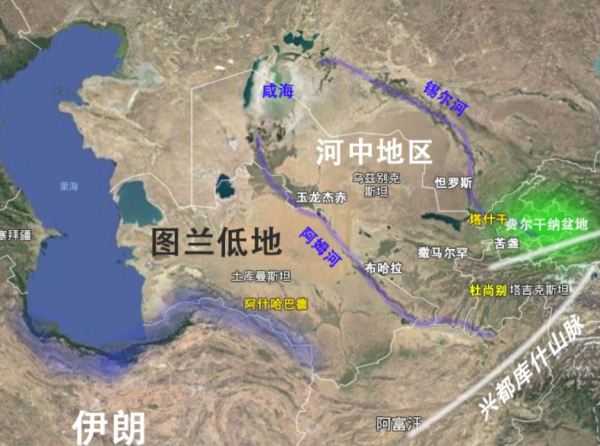 为什么中亚五国的首都前首都都距国境线这么近