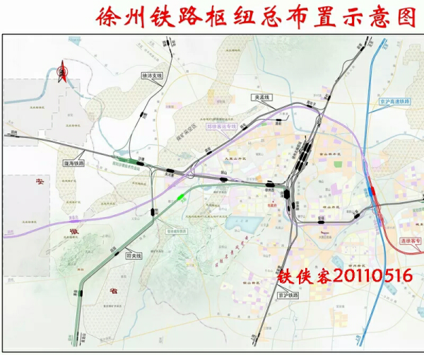 郑徐高铁商丘至徐州段选线合理吗图