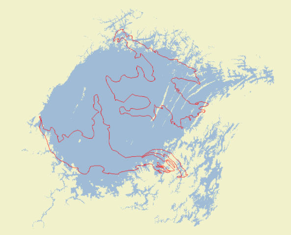 大奴湖地图图片